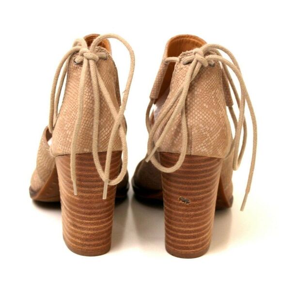 Lucky Brand Tan Heeled Sandals - Picture 5 of 12